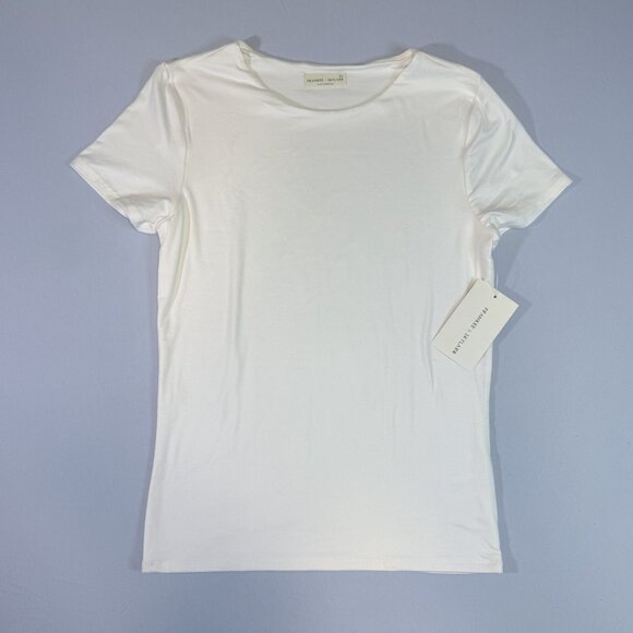 Frankee & Skylarr Tops - Frankee & Skylarr White Short Sleeve Top